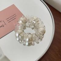 ราคา เครื่องประดับผมสุดประณีต เชือกคาดผมแบบเรียบง่าย ไข่มุกใสระดับไฮเอนด์ สายคาดผมโทรศัพท์ (27134391315)