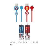 ราคา ส่งคละแบบ เลือกไม่ได้ สายชาร์จ ลายกัปตันอเมริกา ไอรอนแมน สายไมโคร Micro USB ironman ที่ชาร์จ แบบตูดไมโคร ยาว1 เมตร Rizz (16986120168)