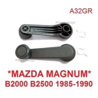 ราคา 1คู่ มือหมุนกระจก MAZDA MAGNUM B2000 B2500 BRAVO 1985 - 1990 สีเทา มาสด้า แม็กนั่ม มือปรับกระจก ที่หมุนกระจก กระจก (28628931834)