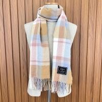 ราคา ผ้าพันคอแบรนด์เนม Jill By Jill Stuart plaid scarf ผ้าคลุมไหล่ ลายสก๊อต ลายตาราง กันหนาว ของแท้ มือสอง (51052690242)