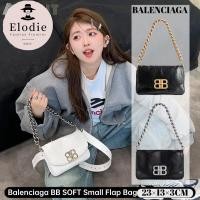 ราคา บาเลนเซียก้า Balenciaga BB SOFT Small Flap Bag กระเป๋าถือผู้หญิงและกระเป๋าสะพายข้าง (28626356302)