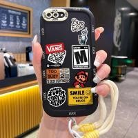 ราคา เคสสำหรับ OPPO A5 A3s A12E Realme C1 เคสโทรศัพท์รอยยิ้มซิลิโคนสายคล้องกันกระแทก (52800632540)