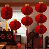 ราคา โคมไฟรังผึ้ง โคมไฟกระดาษหรูหรา LD12 - โคมไฟกระดาษ (56103748945)