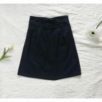 ราคา กระโปรง มือสอง แบรนด์ญี่ปุ่น earth music & ecology สีดำ Size S (4167921289)