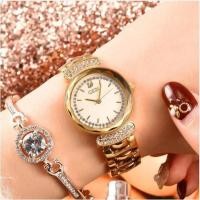 ราคา GEDI (จีดี้ วอช) นาฬิกาข้อมือผู้หญิง สีทอง งานเกาหลี ของแท้ กันน้ำได้ - พร้อมกล่องแบรนด์ แถมฟรี ถ่านสำรอง 1 ก้อน (1271968759)