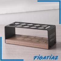 ราคา [Figatia2] Coffee Bean Seal Tubes Dispenser Rack 8.5x3.5x3.2inch Professional Accessory (49352430979)