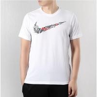 ราคา ♞,♘Original nike men's short sleeve tshirt white tee BQ3658 men's fashion YRJ (42304207977)