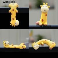 ราคา WONDA เครื่องประดับยีราฟ, ตุ๊กตายีราฟยางการ์ตูน, เดสก์ท็อปโมเดลยีราฟวางร่อง Kawaii (53404632294)