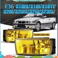 ราคา Gjxqnjjjj E36 ไฟตัดหมอกสําหรับ -BMW M3 (E36) 3 Series 1992-199 ไฟตัดหมอกชุดเปลี่ยน 1 คู่ (เลนส์สีเหลือง) (24488387009)