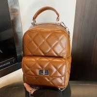 ราคา เพชรเย็บปักถักร้อยด้ายกระเป๋าหญิง 2025 เวอร์ชั่นเกาหลีโซ่กระเป๋าเป้สะพายหลังแฟชั่นเดินทางมินิกระเป๋านักเรียนขนาดเล็กอินเทรนด20251224 (48703585974)