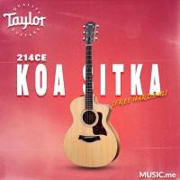 ราคา TAYLOR 214CE-KOA SITKA [FREE HARDBAG] (26653541290)