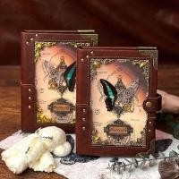 ราคา Changchun City Hongqin Technology Co., Ltd. ของขวัญวันเกิดสําหรับแฟน Creative a5 สมุดโน๊ตหลวมคู่มือคู่มือชุดกล่องของขวัญผีเสื้อโน๊ตบุ๊ค (44755169713)