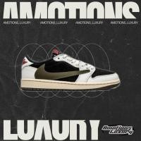 ราคา (พร้อมส่ง ของแท้100%) Nike Jordan 1 low x Travis scott "olive" (25504106592)