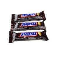 ราคา Sale‼️ Snickers ช็อกโกแลตนมใส้ถั่วคาลาเมล ห่อใหญ่ 51 g. อร่อยมากก (26870091823)