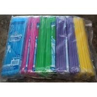 ราคา หลอดดูดน้ำพลาสติกหลอดตรงหลอดยาว 1 แพ็ค (10ห่อ) (2746701783)