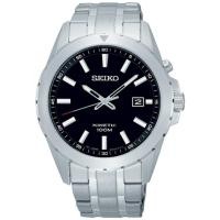 ราคา Seiko Kinetic Black Dial 100M SKA697 (440772469)