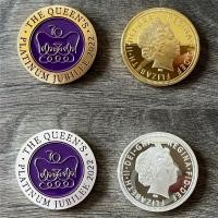 ราคา 2022 เหรียญที่ระลึกราชินีอังกฤษเหรียญเอลิซาเบธเหรียญที่ระลึกรุ่นที่สองราชินีสกุลเงินต่างประเทศ1.12 ญาติ (56004496055)