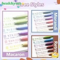 ราคา ฮยอน 6 สี/ชุดปากกาเจลสี, ปากกาลูกลื่นแบบกดปลาย เซนต์ 0.5 มม., หมึกสีสร้างสรรค์|ปากกาลงนามสี เครื่องเขียน (53204108173)