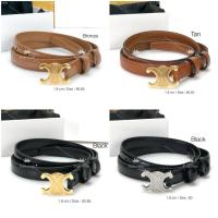 ราคา พร้อมส่งNew Celine Triomphe Belt ขนาด 1.8 cm สวยเกร๋สุดๆ (25634657686)