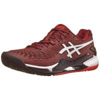 ราคา รองเท้าเทนนิส ASICS GEL RESOLUTION 9 MEN SHOES (ANTIQUE RED / WHITE ) (27104695848)