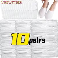 ราคา รองเท้าแตะสปาสำหรับแขก ทำความสะอาดง่าย พร้อมใช้ใหม่ เหมาะสำหรับห้องน้ำและโรงแรม (48355166635)