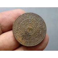 ราคา เหรียญ สีก ทองแดง (หนา) พระมงกุฏ-พระแสงจักร รัชการที่4 พ.ศ.2408 ผ่านใช้งาน (15841933223)