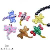 ราคา Leila Amulets แมงปอเรียกทรัพย์ (พร้อมกำไลหินฟรีตามรูป) (4051466384)