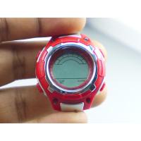 ราคา นาฬิกา Vintage มือสองญี่ปุ่น Mingrui QUARTZ ผู้ชาย ทรงกลม กรอบสีแดง สีแดง+LCD ANALOG DIGITAL ไม่มีสาย 33mm (48955445629)