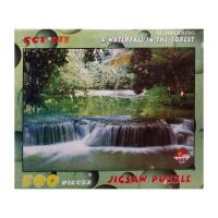ราคา Jigsaw Puzzle ตัวต่อจิ๊กซอว์ 500 ชิ้น CCT.131 Landscapes วิวธรรมชาติ Waterfall รูปน้ำตก MagicLand6 (4244372444)