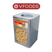 ราคา ขนมปังปี๊บ ตราวีฟู้ดส์ VFood ปี๊บใหญ่ หมีช็อกโก้ 4 กก. สินค้าใหม่ (43507676258)