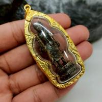 ราคา พระสิวลีเดินดงมหาลาภ หลวงปู่กาหลง เขี้ยวแก้ว วัดเขาแหลม เลี่ยมทองไมครอนกันน้ำ"พระบ้านรวมๆสวยๆวัดใจ" (44120744108)