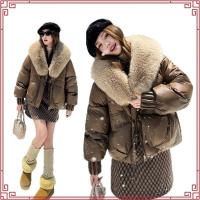 ราคา พร้อมส่ง 6สี️ Snowdrift Collar Jacket เสื้อโค้ท เสื้อกันหนาว แจ็กเก็ตบุขนเป็ดเทียม ปกขนเฟอร์ (ถอดได้) ใส่ติดลบได้ 6 สี (56605660283)