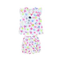 ราคา Enfant New Collection อองฟองต์ ชุดนอนเด็กผ้าป่าน ผูกหน้าลายใหม่ สำหรับเด็กอายุแรกเกิด ถึง 6เดือน (40664286387)