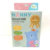 ราคา Nanny ถุงเก็บน้ำนมแนนนี่ ขนาด 5ออนซ์ บรรจุ 60 ใบ 1กล่อง (12231880608)