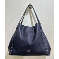 ราคา COACH กระเป๋าหนัง สภาพนางฟ้า สีน้ำเงินเข้ม ขอดูภาพเพิ่มเติมได้ มือ2 แท้ (43125000664)