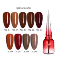 ราคา ASฝาแหลม สีเจลทาเล็บ ยาทาเล็บเจล สีชาสีน้ำตาล 9 สี เซตโทนชา-กาแฟ น้ำตาลอบอุ่น สวยหรูดูแพง Autumn/Winter (ACZ) (40172762953)