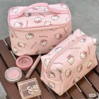 ราคา Hello Kitty Cosmetics Bag Set 2 Pcs. คิตตี้ เซตกระเป๋าใส่เครื่องสำอางค์ 2 ใบ/เซต (48652708392)