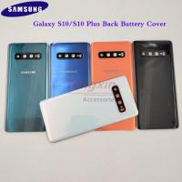 ราคา ฝาครอบแบตเตอรี่ด้านหลัง พร้อมเลนส์กล้อง และโลโก้ สําหรับ Samsung Galaxy S10 Plus S10+ S10 (17936632899)