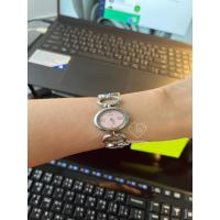 ราคา นาฬิกาข้อมือผู้หญิงแฟชั่น**มือสอง**ยี่ห้อ CASIO (คาสิโอ) ของแท้ หน้าปัดสีชมพู (21986960631)