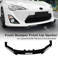ราคา For Toyota 86 GT86 FT86 Scion FR-S 2012-2016 Front Lip Spoiler Front Bumper Shovel Exterior Modific (40728438984)