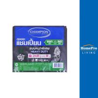 ราคา CHAMPION ถุงขยะหนา 24X28 นิ้ว 30 ใบ สีดำ (22959837175)