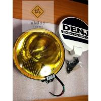 ราคา ไฟตัดหมอก สปอตไลท์ Denji DJ100 เลนส์กระจก สีเหลือง 7 นิ้ว รุ่นยอดนิยม พร้อมฝาครอบและขายึด (12V/24V) (27151229990)