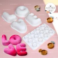 ราคา (พร้อมส่ง) แม่พิมพ์ซิลิโคน ช็อคโกแลต วุ้น ขนม เค้ก แม่พิมพ์ขนมวาเลนไทน์ ตัวอักษร LOVE แม่พิมพ์แหวนเพชร (28623621437)