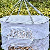 ราคา ✨ที่ตากอาหาร ปลาแห้ง ตาข่ายตากอาหาร มุ้งตากอาหาร 2 ชั้น คอนโดตากปลา ที่ตากปลา ตากของแห้ง (23180259897)