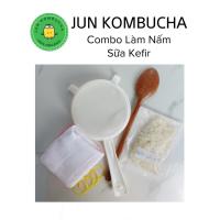 ราคา Kefir Milk Mushroom Combo (เห็ดนม กระชอน ช้อน ผ้าเช็ดตัว) (47001556729)