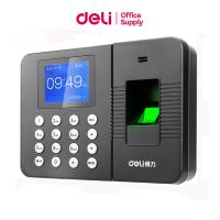 ราคา Deli เครื่องตอกบัตร เครื่องสแกนลายนิ้วมือ สแกนนิ้วมือลงเวลา จดจำลายนิ้วมือรวดเร็ว Attendance Machine (22850990135)