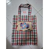 ราคา ถุงผ้า ผ้าขาวม้า พับเก็บได้ A3, A6 (44211904191)