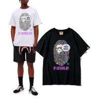 ราคา 潮牌 พรีเมี่ยม 1:1 AAPE A Bathing APE BAPE Tshirt ผู้หญิงผู้ชาย Baju T เสื้อ Lelaki Perempuan (15398844874)