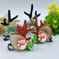 ราคา SSXM006 กิ๊บติดผมคริสต์มาสชุดเขากวางแยกชิ้น เขากวางประดับตุ๊กตาเรซิ่นหลากหลายสไตล์ มีให้เลือกมากกว่า 6 แบบ (52852429185)