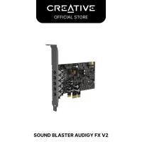 ราคา Sound Blaster Audigy Fx V2 การ์ดเสียง PCI-e ที่ได้รับการปรับแต่งได้ Hi-res 5.1 พร้อมชุด SmartComms (42163811666)
